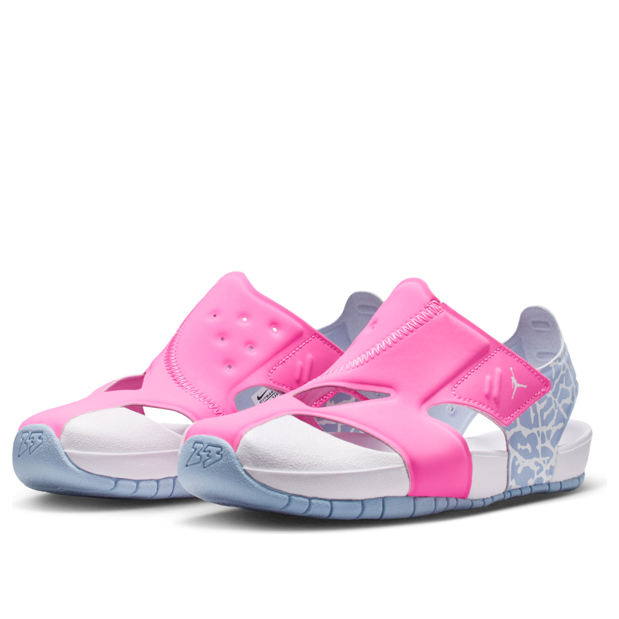 (PS) Air Jordan Flare Sandals 'Pink Glow Cobalt Bliss' CI7849-604