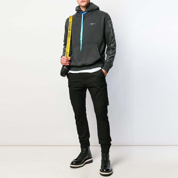 Off-White Abstract Arrows Slim Wmbroidered Diag OMBB034F19E300111001
