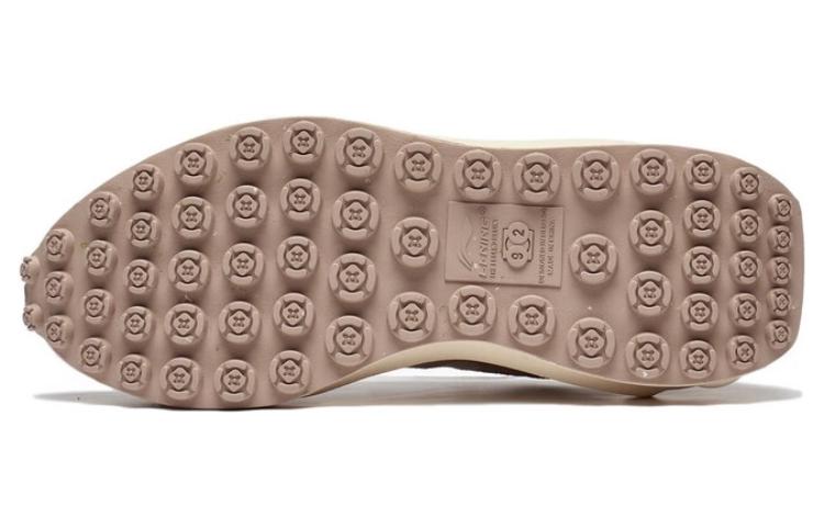 (WMNS) Li-Ning Cosmos Lifestyle Sneakers 'White Beige Pink' AGCT016-7