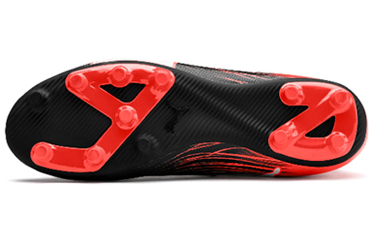 PUMA EvoKNIT FTB II FG Firm Ground 'Red Black' 104709-04