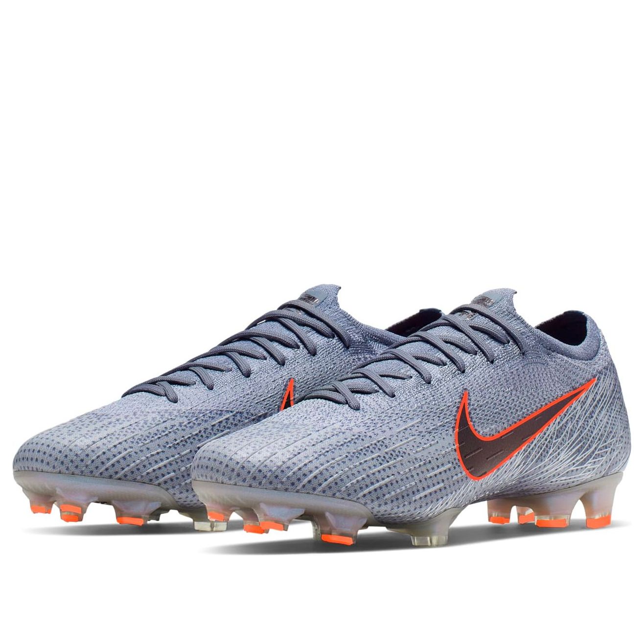 Nike Mercurial Vapor 12 Elite FG 'Wolf Grey Hyper Crimson' AH7380-008