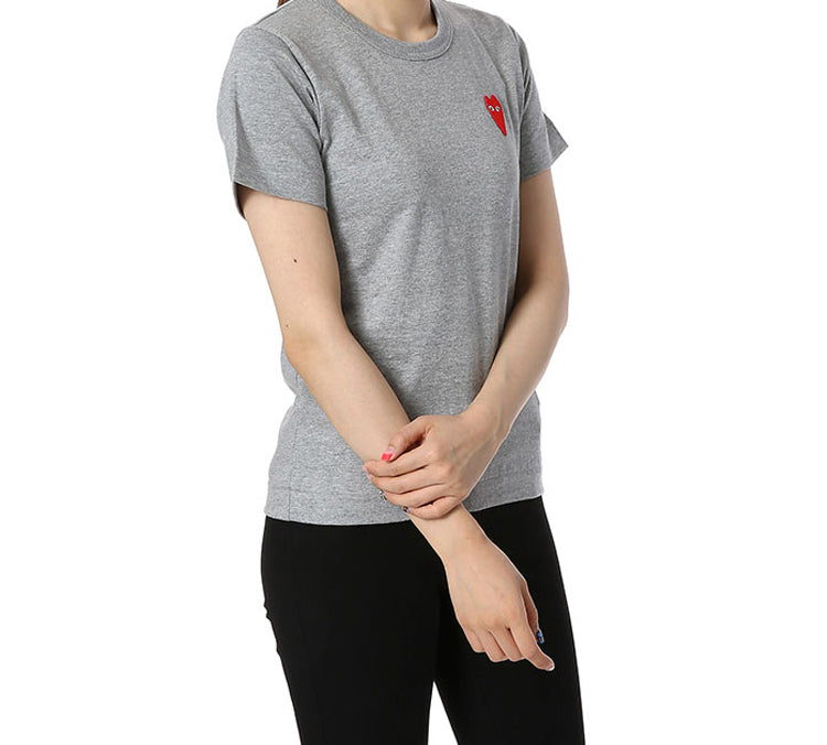 COMME des GARCONS PLAY T-Shirt 'Grey' AZ-T229-051-2