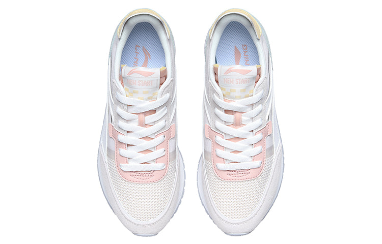 (WMNS) Li-Ning ChengFeng 'Pink White Green' AGCR196-2