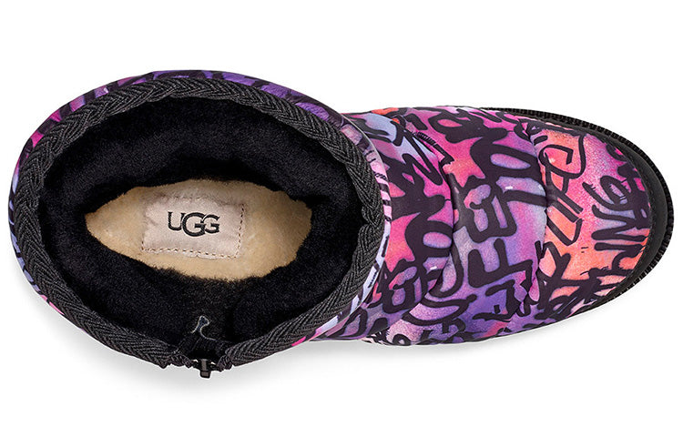 (WMNS) UGG Ridge Graffiti Pop Purple Black 1105715-MULT