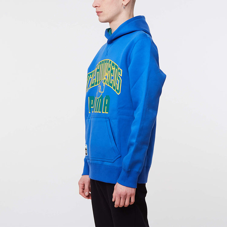 PUMA x The Hundreds Crossover Logo Printing Reversible Blue Green 598311-89