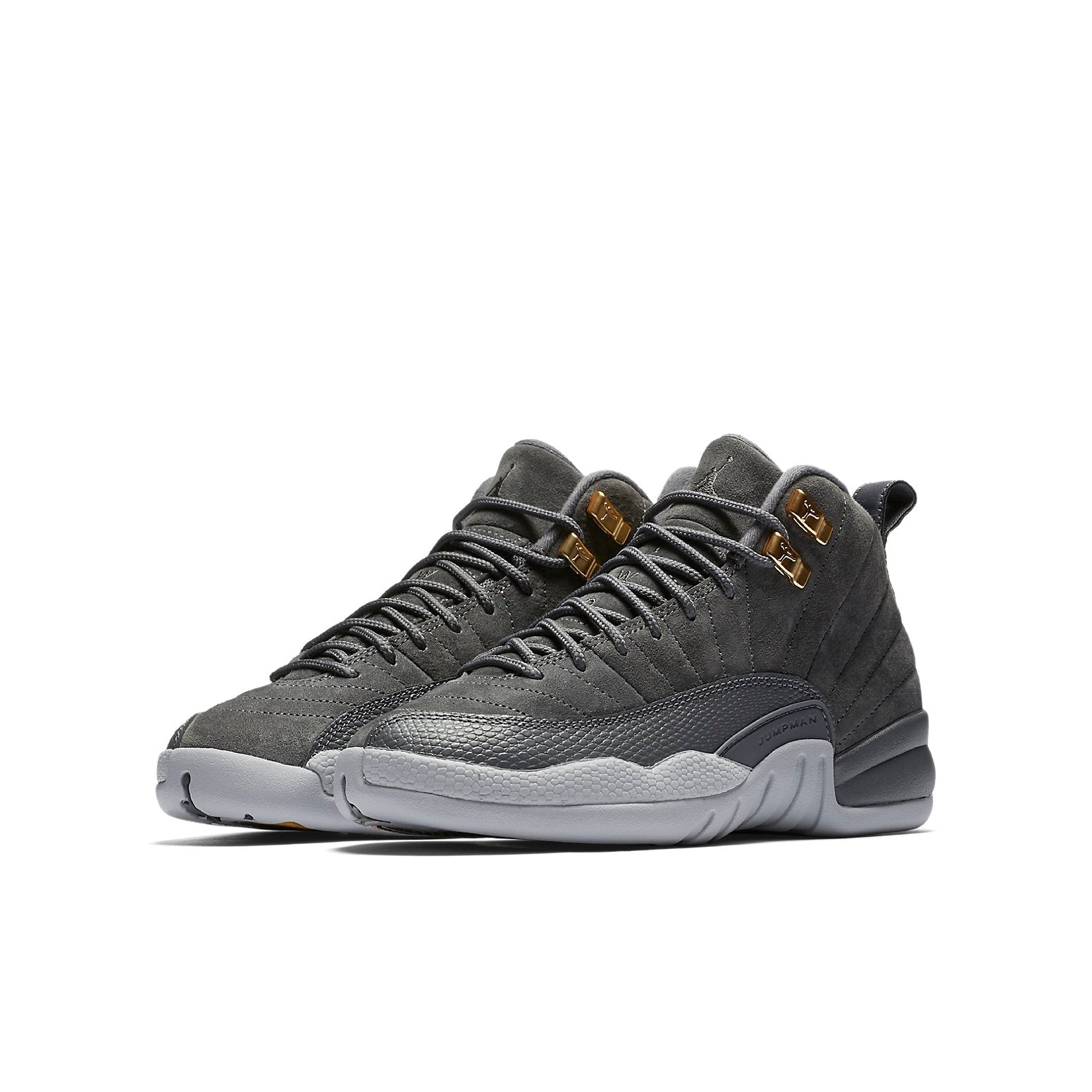 (GS) Air Jordan 12 Retro 'Dark Grey' 153265-005