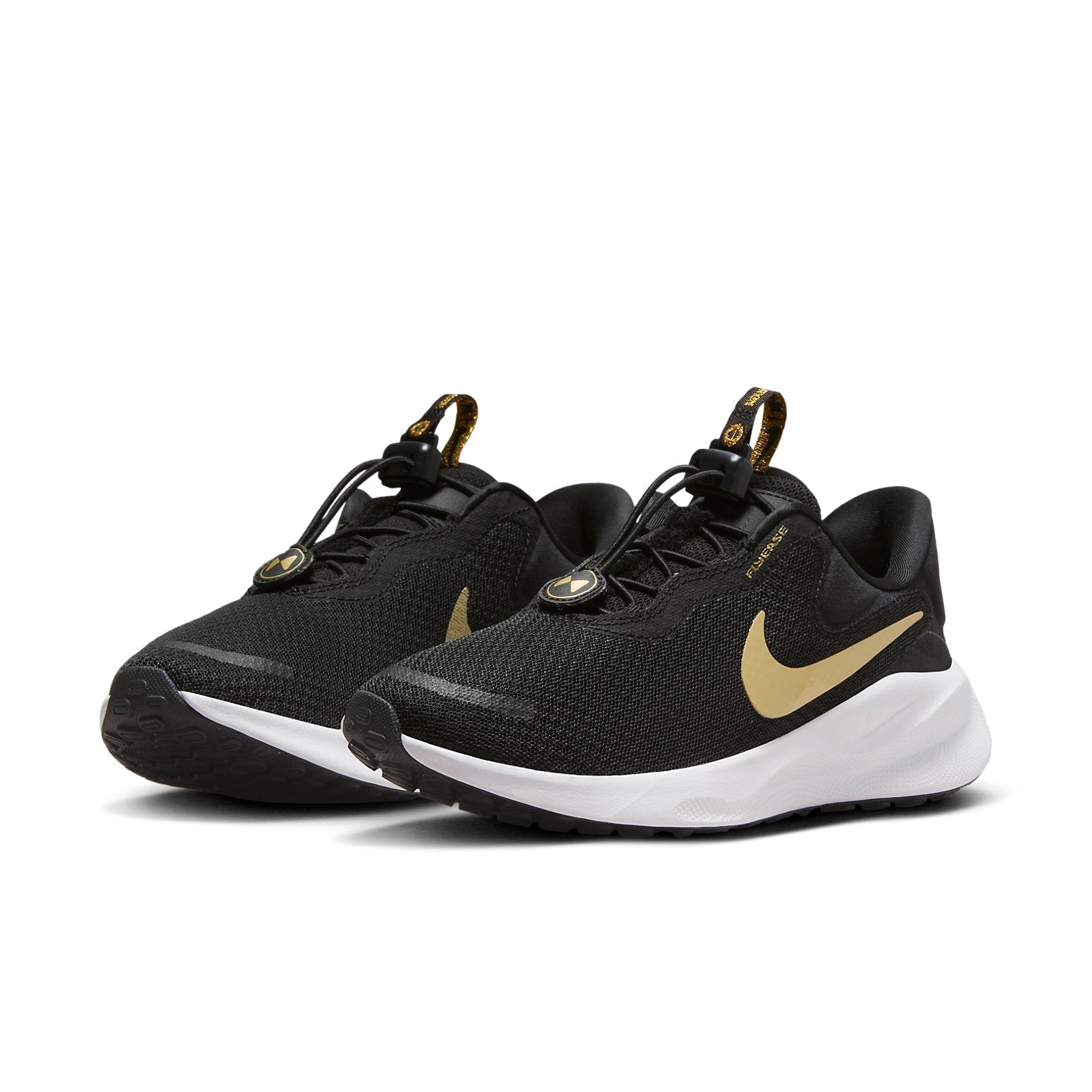 (WMNS) Nike Revolution 7 EasyOn 'Black Gold' FN7999-002