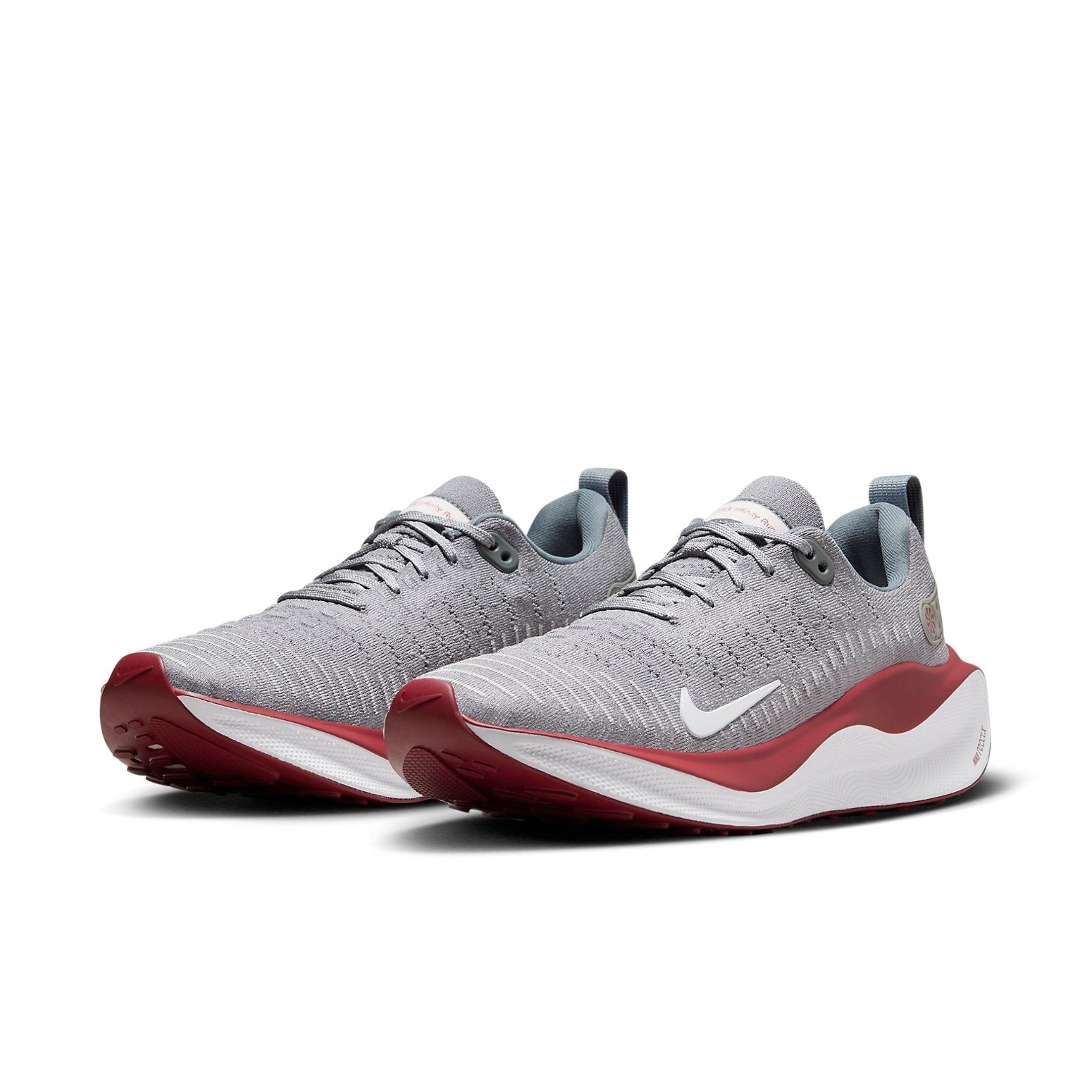 Nike ReactX Infinity Run 4 'Cool Grey Team Maroon' FJ1221-018