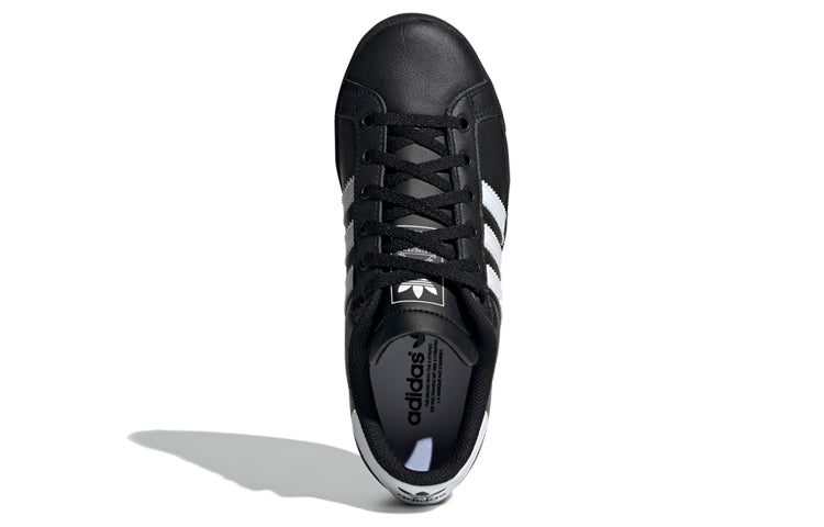 (GS) adidas originals Coast Star J 'Black White' EE9699
