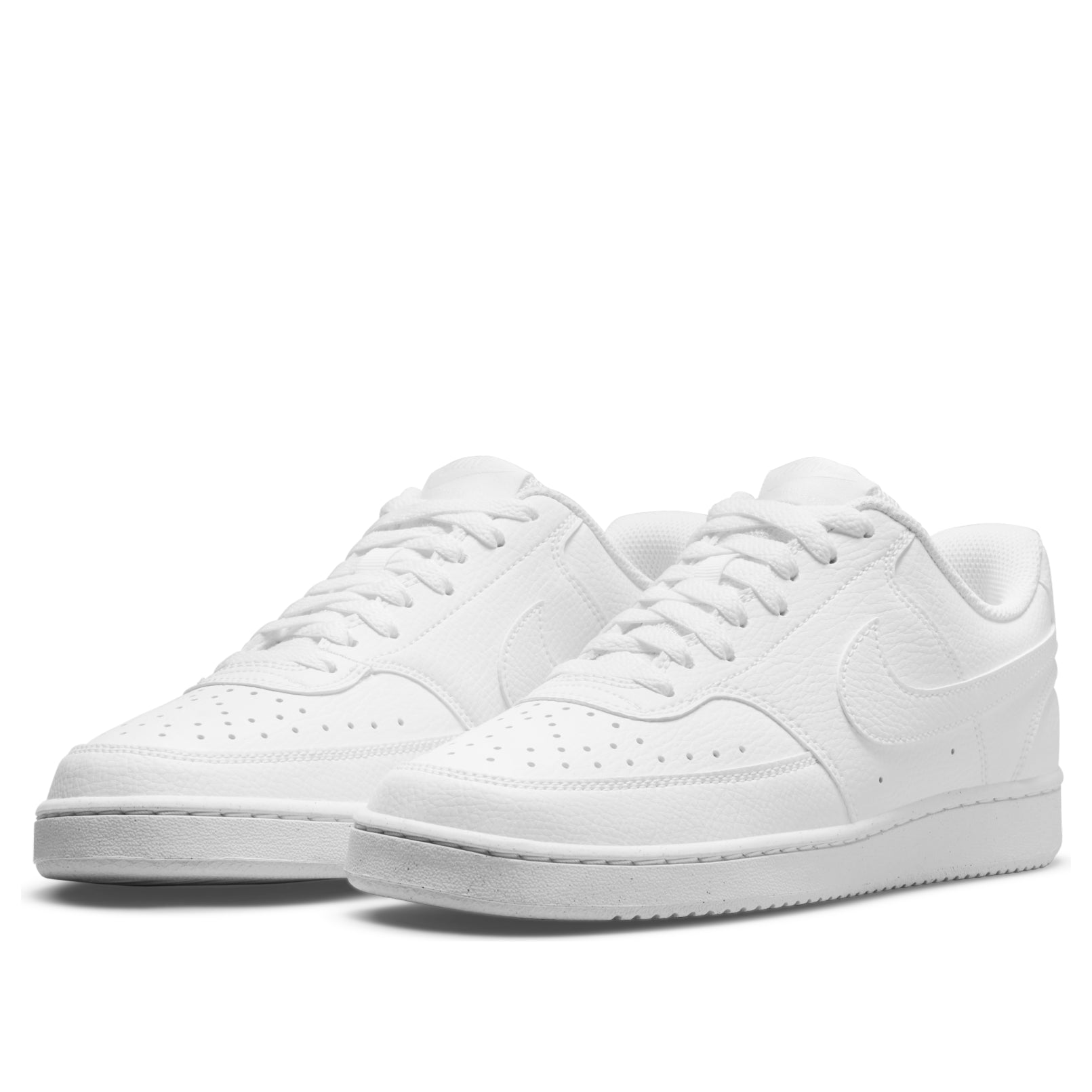 (WMNS) Nike Court Vision Low Next Nature 'Triple White' DH3158-100