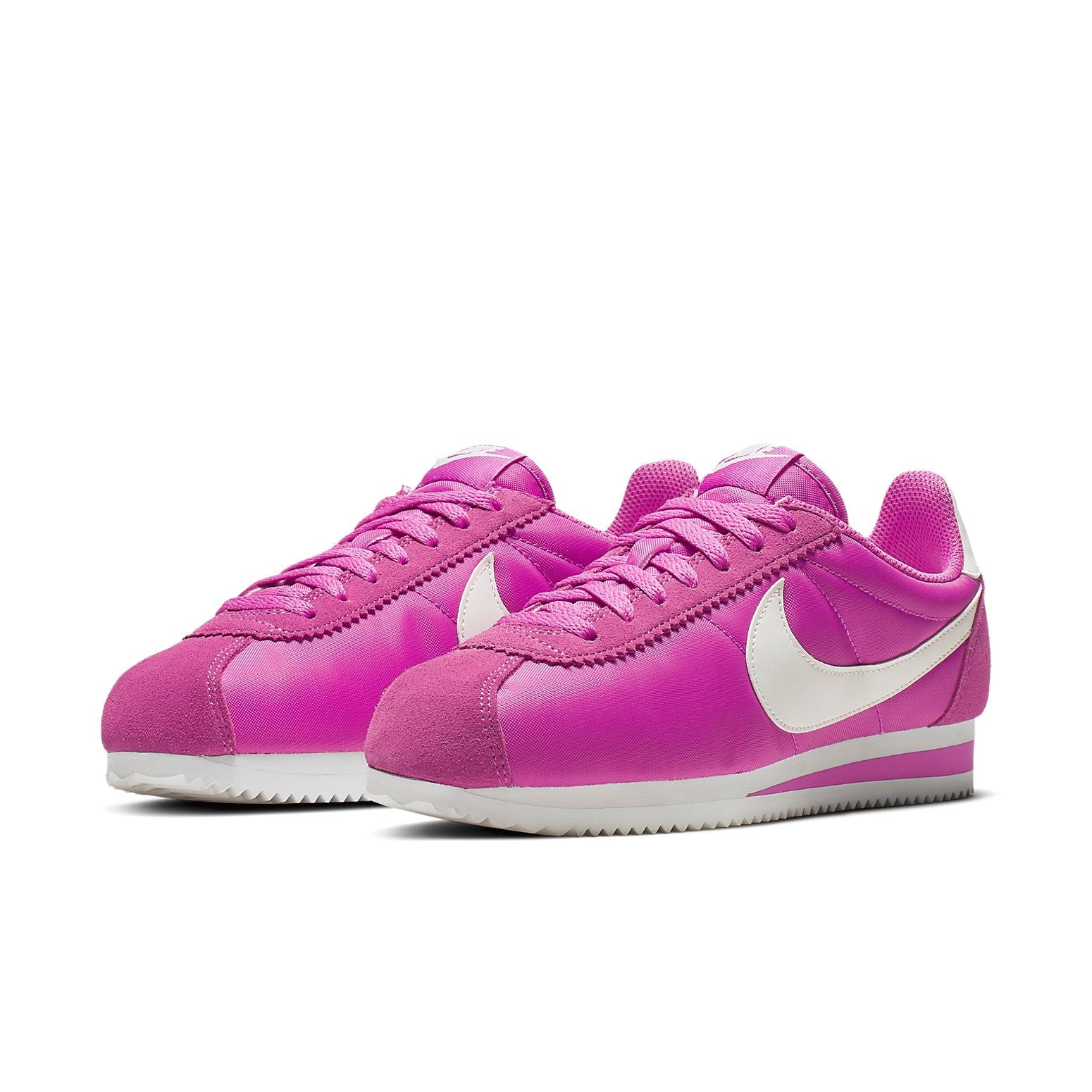 (WMNS) Nike Air Classic Cortez Nylon 'Active Fuchsia' 749864-609
