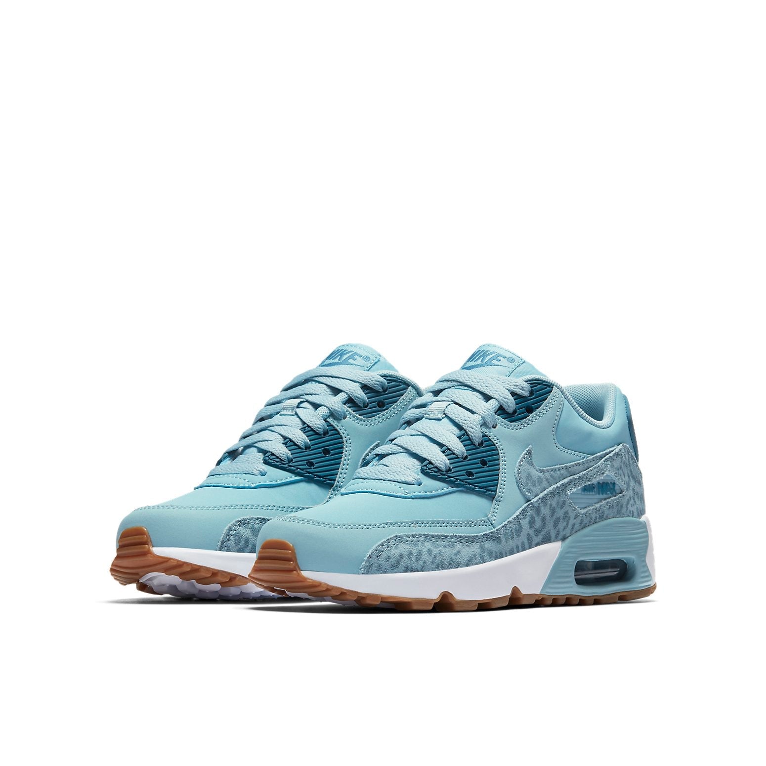 (GS) Nike Air Max 90 Leather SE GG 'Ocean Bliss' 897987-400