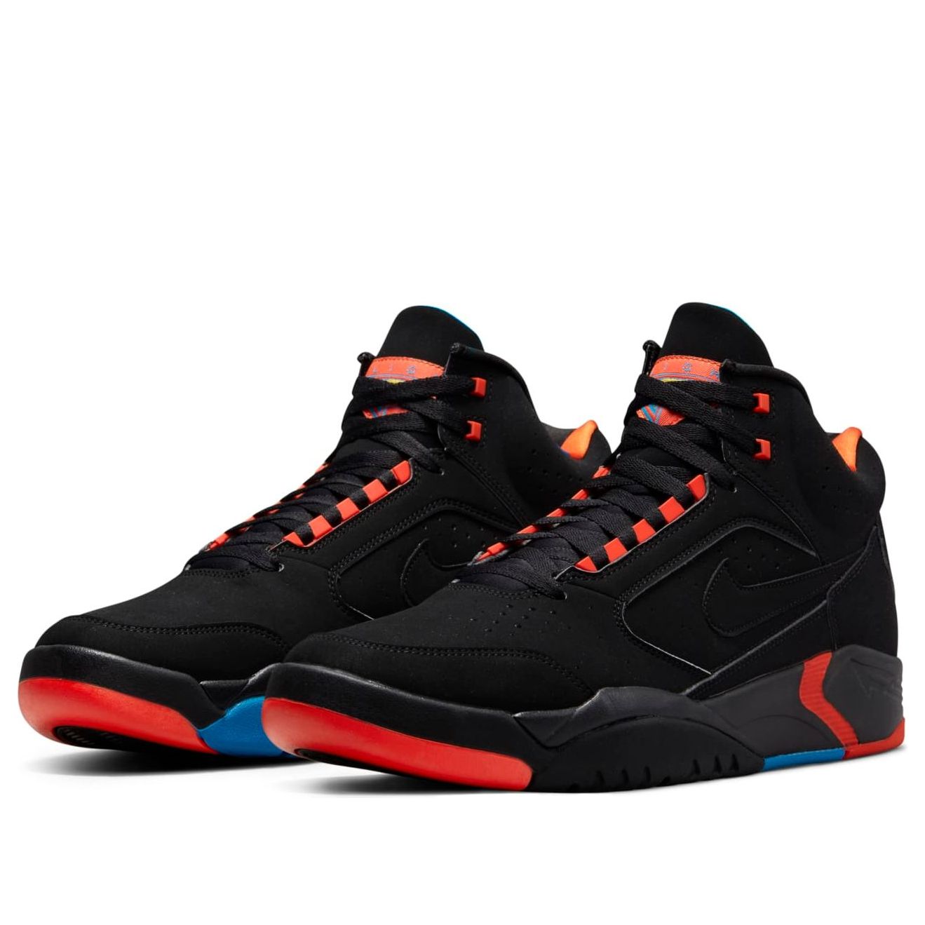 Nike Air Flight Lite Mid 'Black Team Orange' DQ7687-001