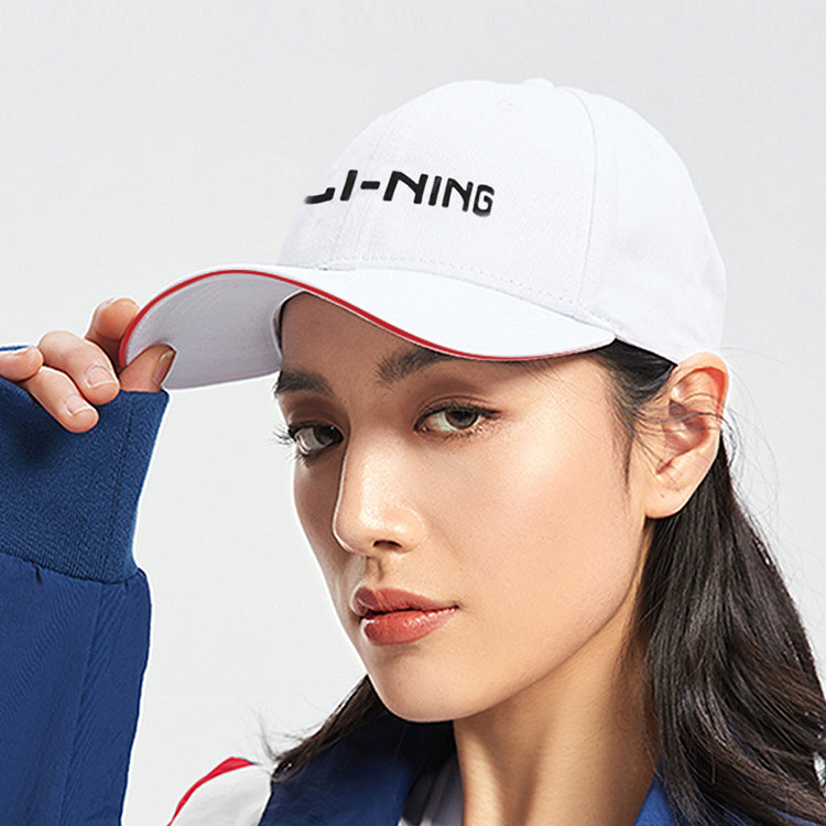 Li-Ning Anything Is Possible Baseball Cap 'White Black' AMYR400-2