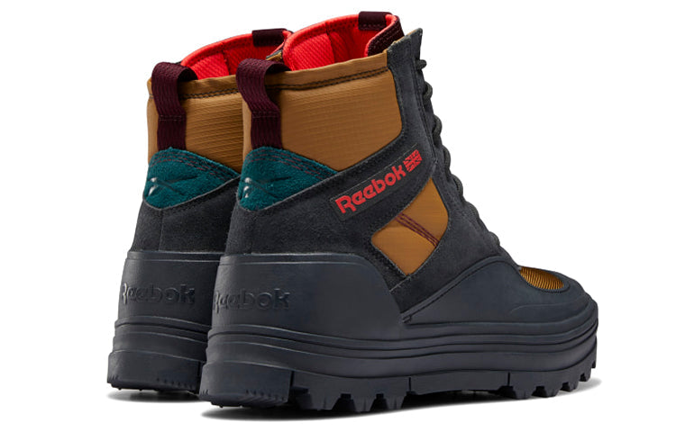 Reebok Club C Non-Slip Wear-Resistant High Top Skate Shoes Unisex Brown H68816