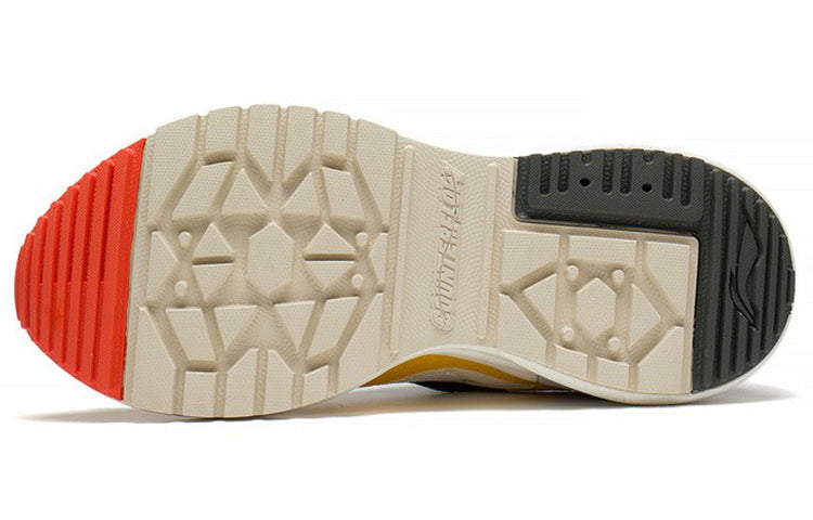 Li-Ning Counterflow Casual Shoes 'White Yellow Black' AGLS157-2