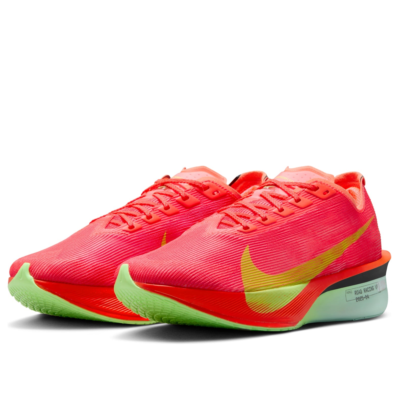 (WMNS) Nike ZoomX Vaporfly Next% 4 'Bright Crimson Mint Foam Cave Purple Lime Blast' HF6412-600