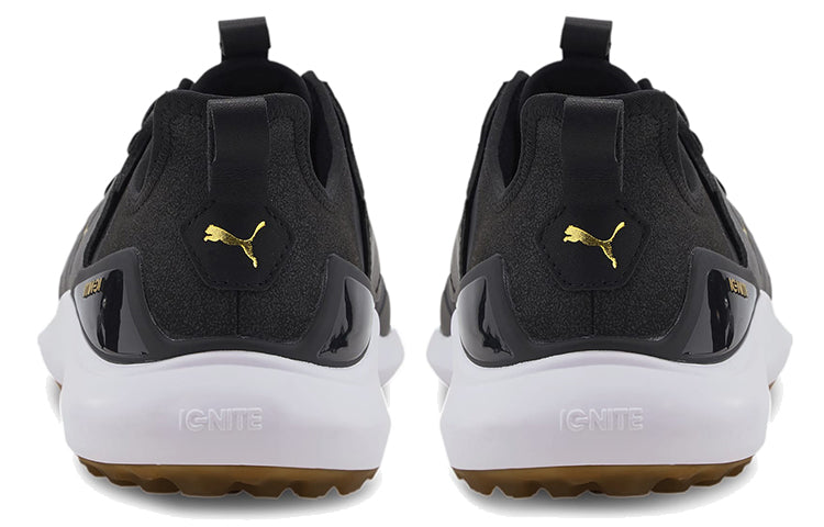 PUMA Ignite NXT Crafted Golf Shoe Black/Gold 192437-05
