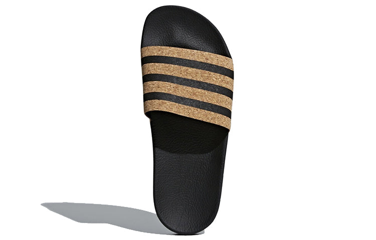 (WMNS) adidas Adilette 'Black Cork' CQ2237