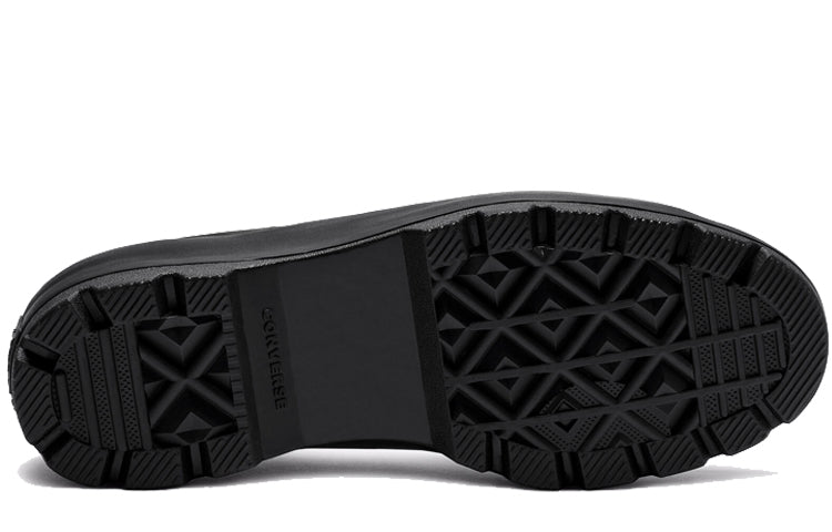 (WMNS) Converse One Star Lugged Low Top Sponge Cake Thick Sole Black 565064C