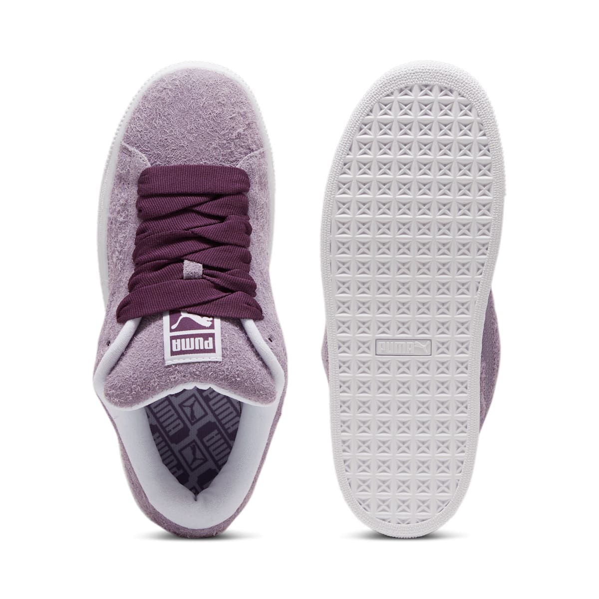 (WMNS) PUMA Suede XL 'Hairy Pale Plum' 398309-03