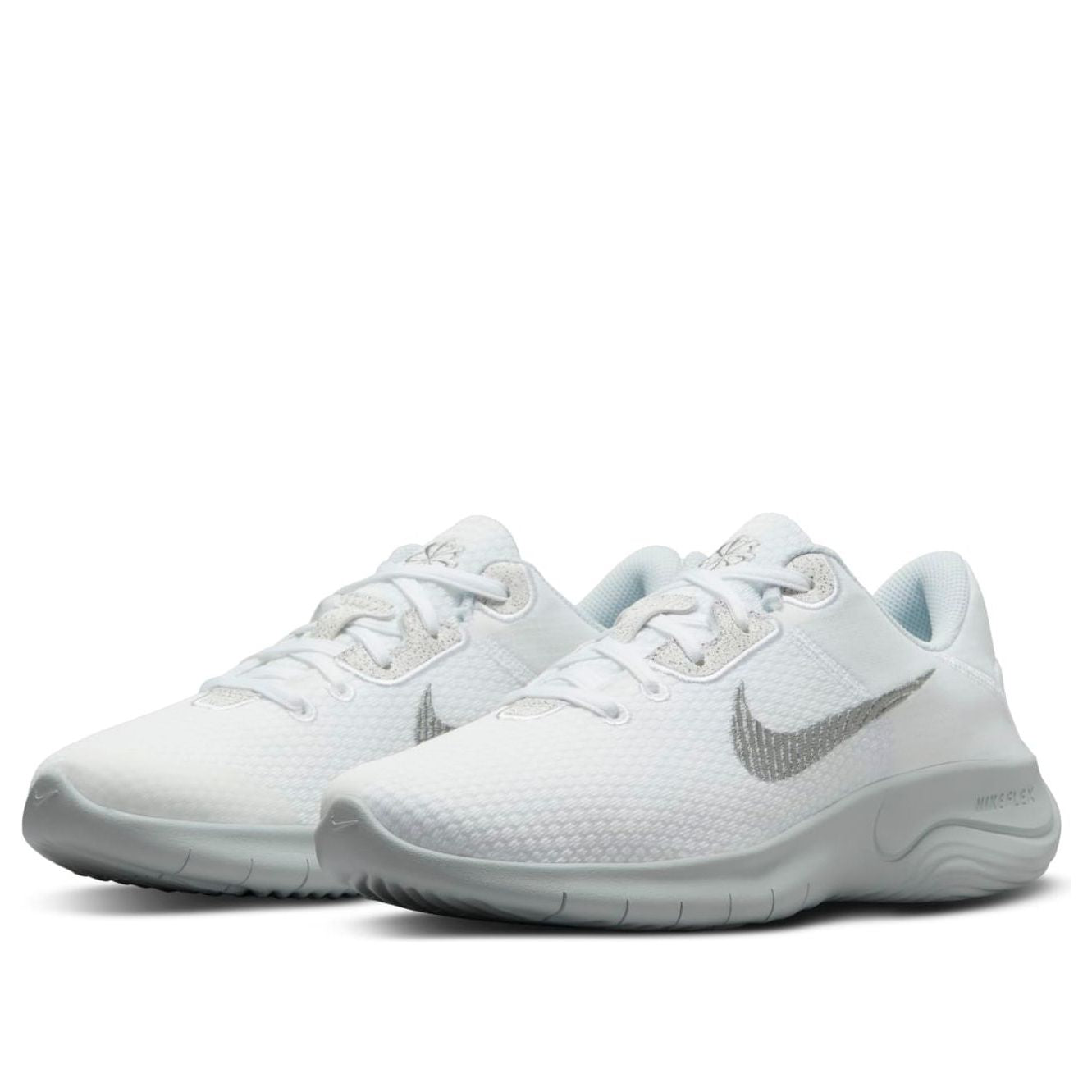 (WMNS) Nike Flex Experience Run 11 Wide 'White Metallic Silver' DH8254-100