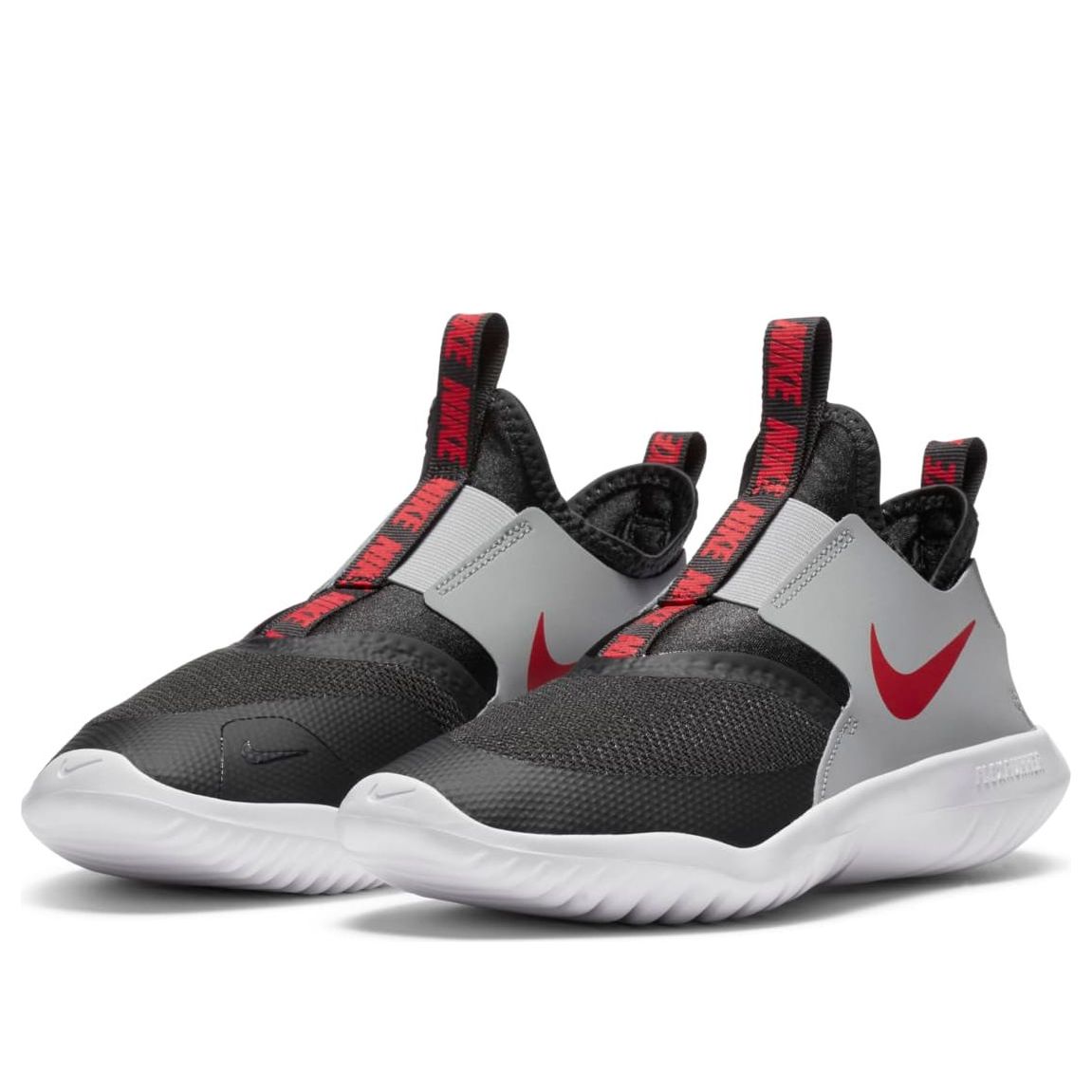 (GS) Nike Flex Runner 'Dark Smoke Grey University Red' AT4662-013