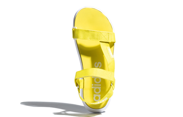 adidas neo Comfort Sandal Fashion Yellow White Sandals 'Yellow White' FU6696
