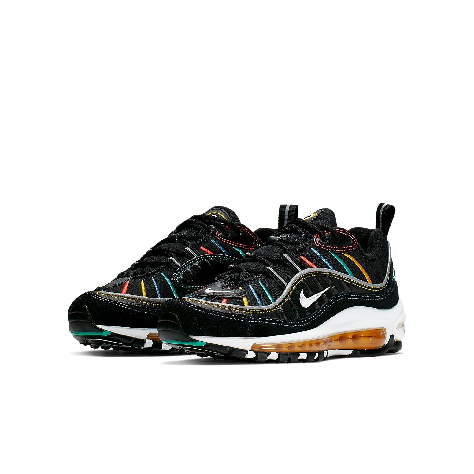 (GS) Nike Air Max 98 'Black Multi' CJ7393-001