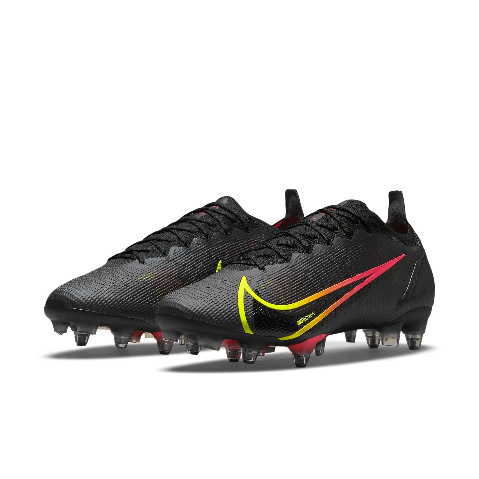 Nike Mercurial Vapor 14 Elite SG Pro AC 'Black Orange Red' CV0988-090