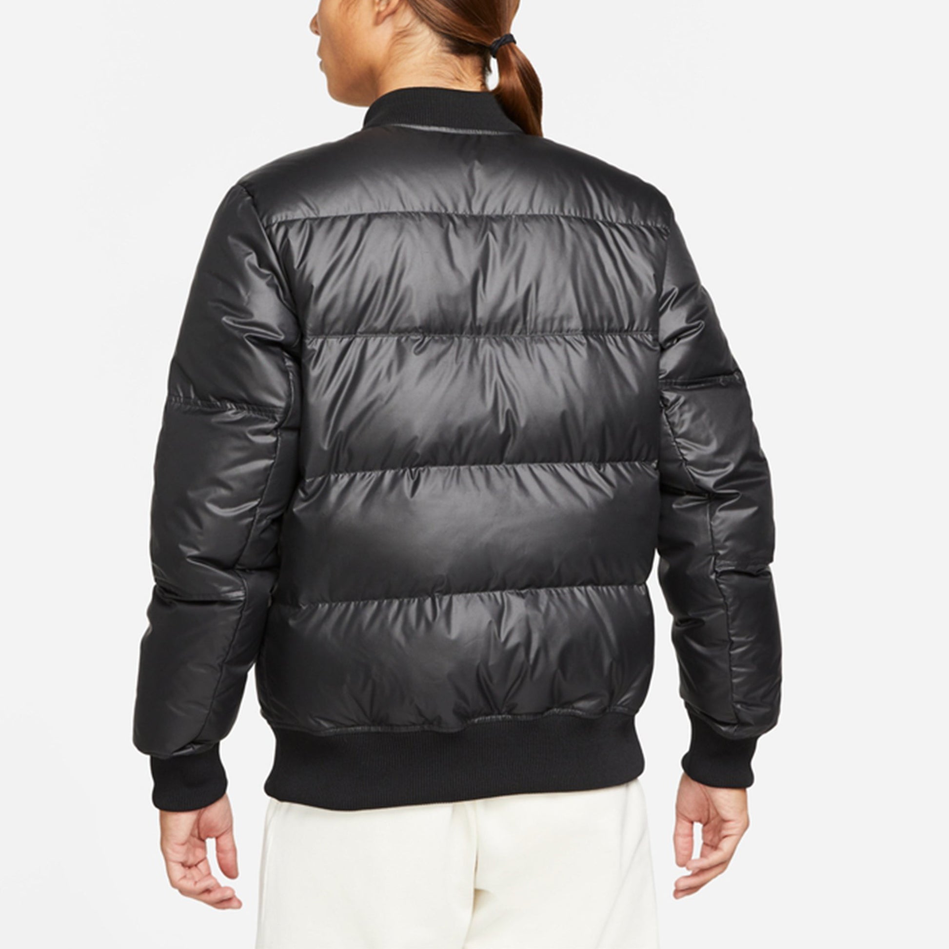 Nike Sportswear Down-fillwind Runner Sports Stay Warm Solid Color Down Jacket Black DJ0430-010