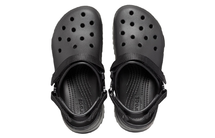 Crocs Classic Hiker Casual Sandals Unisex Black 206772-060