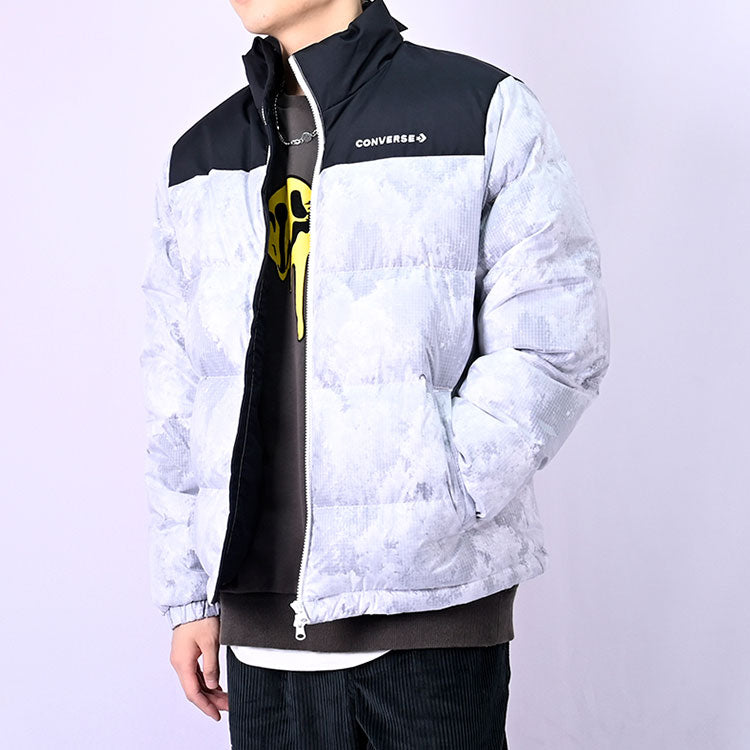 Converse Short Down Jacket Asia Sizing 'Grey' 10021976-A02