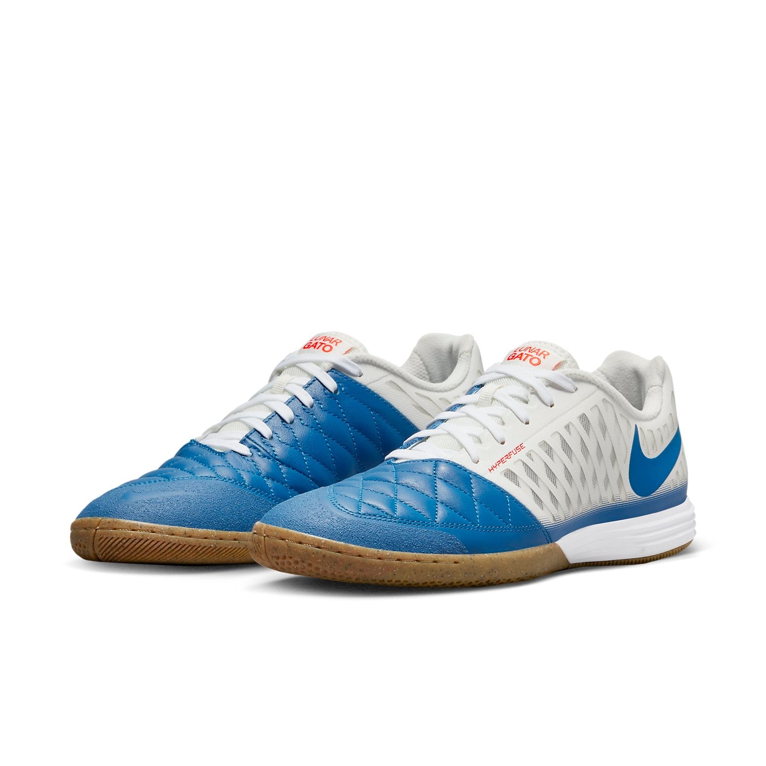 Nike Lunar Gato II IC 'Sail Blue Jay Gum' 580456-100