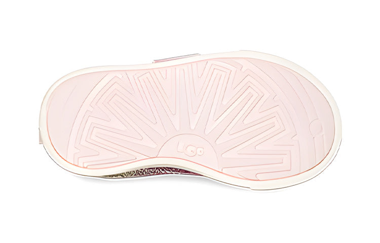 (TD) UGG Rennon Low Shoe 'Seashell Pink Rainbow Glitter' 1124873T-SPRGL