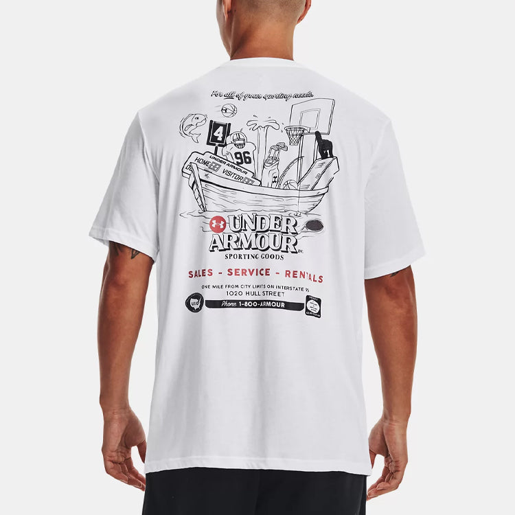 Under Armour Training Graphics Tee 'White' 1376856-100