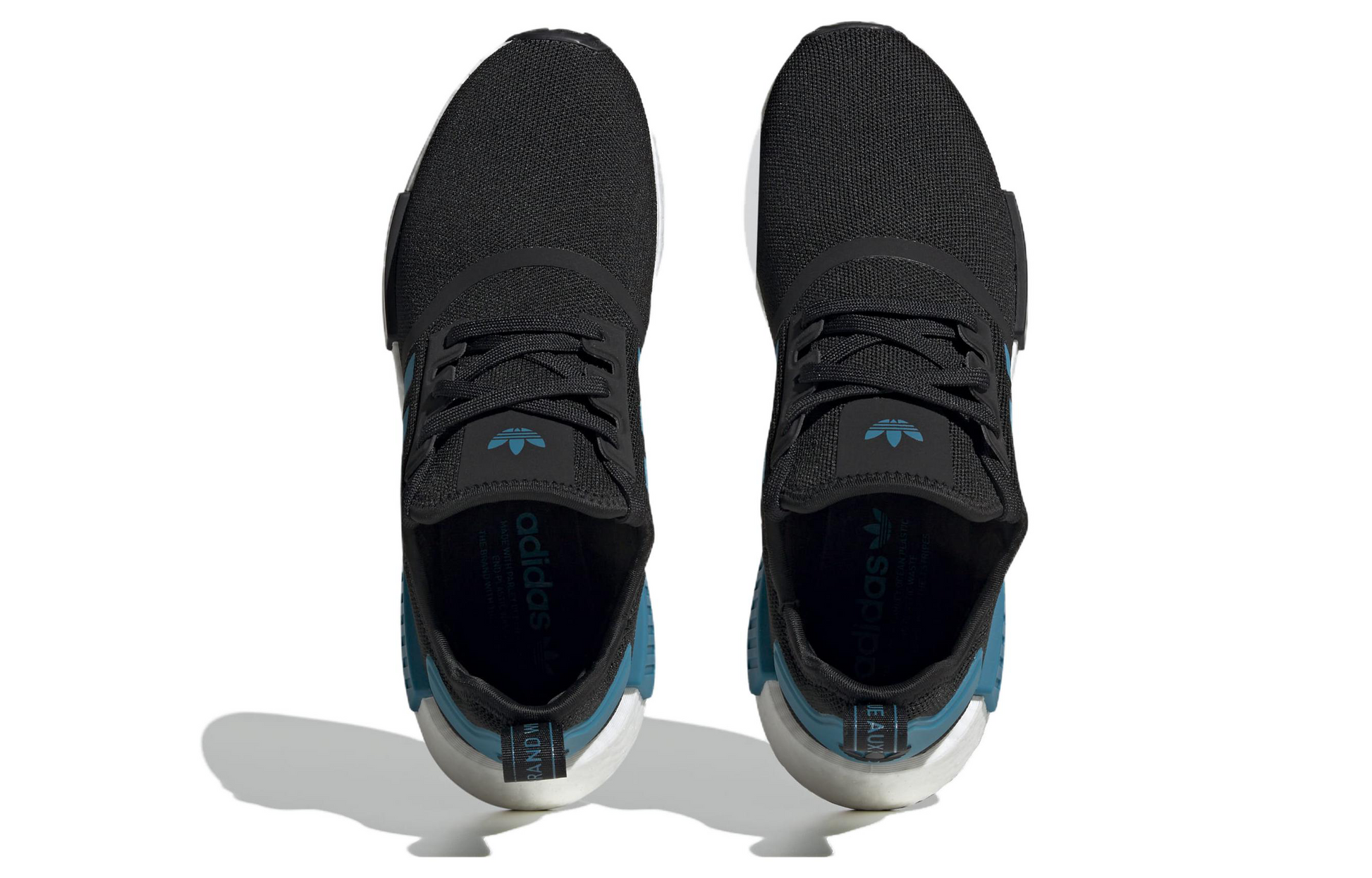 adidas NMD_R1 Shoes 'Black Active Teal' HQ4461