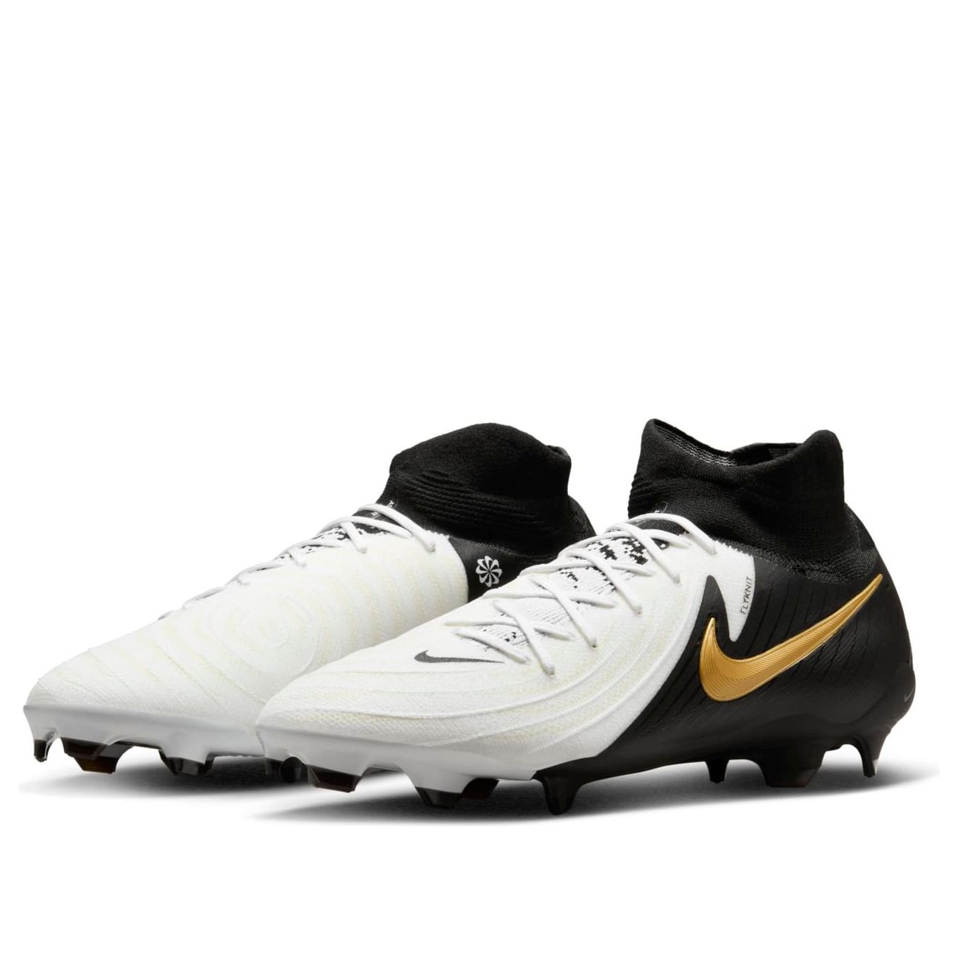 Nike Phantom Luna 2 Pro FG 'White Black Metallic Gold Coin' FJ2575-100