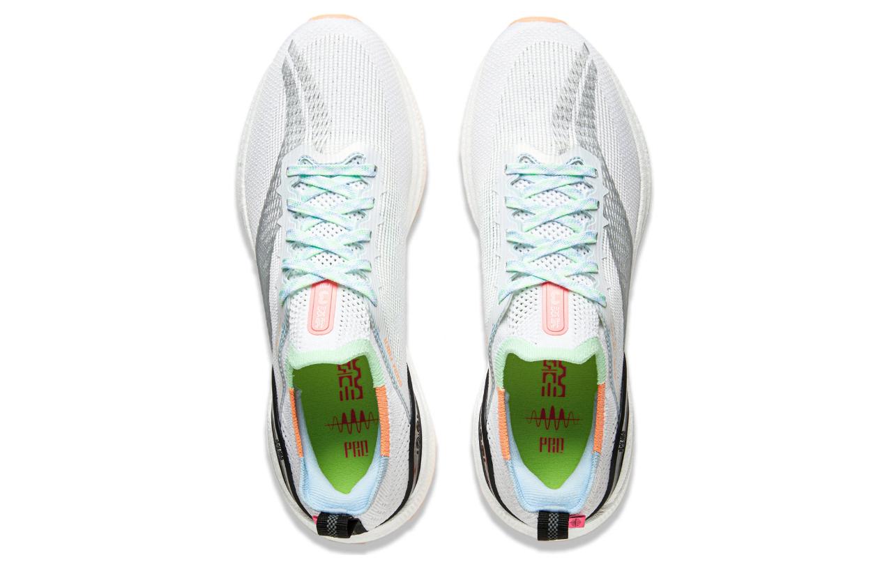 Li-Ning Yueying 3 Pro 'White Green Orange' ARHU001-8