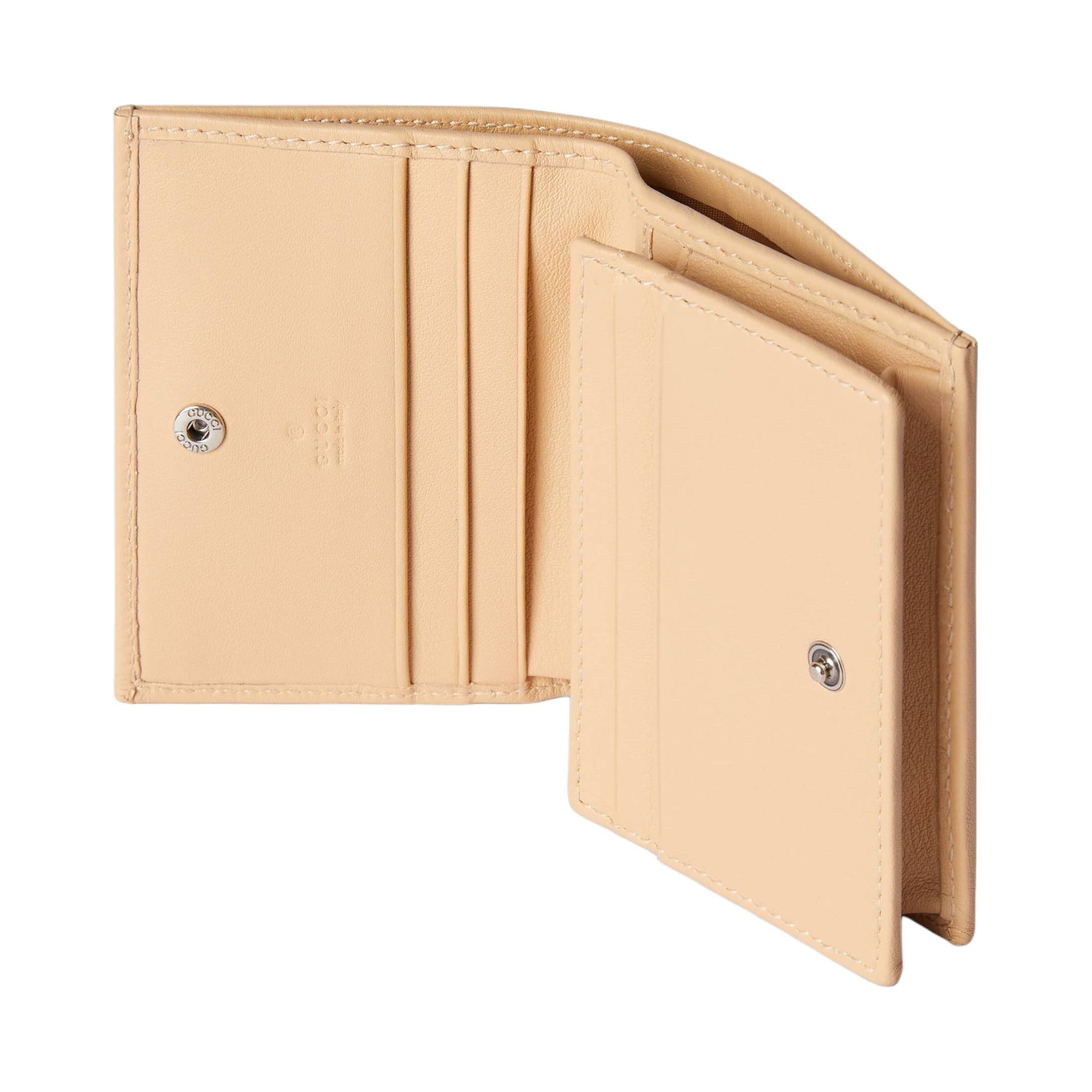 (WMNS) Gucci GG Marmont Card Case Wallet 'Light Beige' 790055-0QG0G-5701