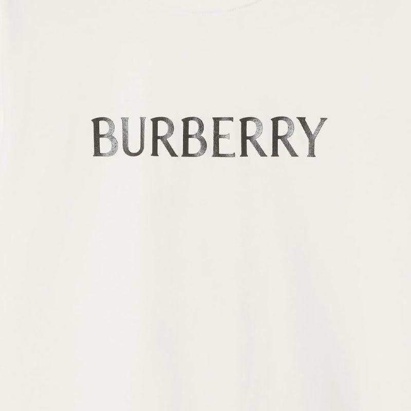 Burberry 26 Logo Cotton T-shirt 'Chalk White' 81223891
