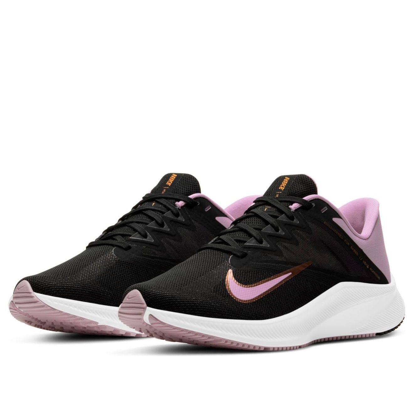 (WMNS) Nike Quest 3 'Black Light Arctic Pink' CD0232-009