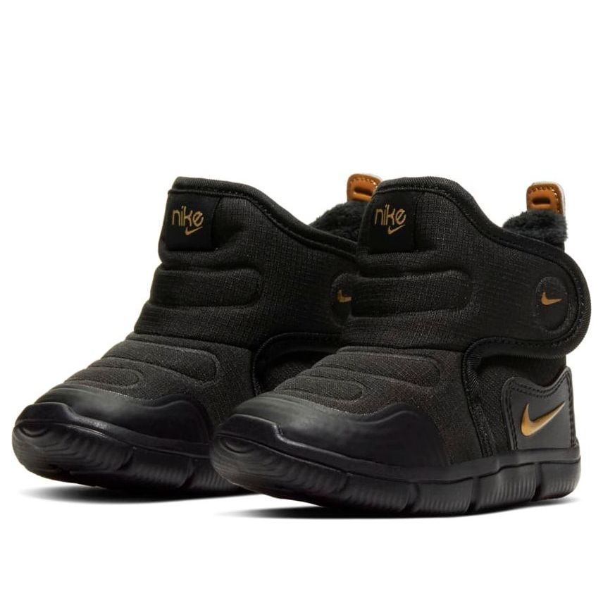 (TD) Nike Novice Boot 'Black Metallic Gold' AV8338-001