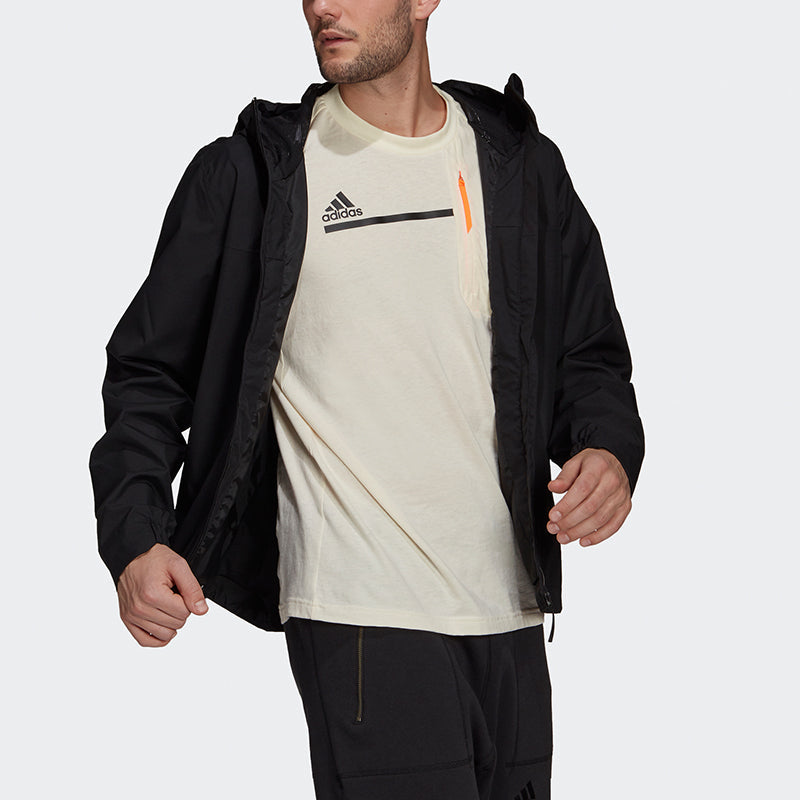 adidas Performance BSC 3-Stripes R.R. Jacket Black GM2169