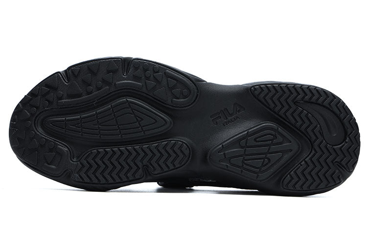 FILA FUSION Conch Sandals 'Black' T12M321401FBK