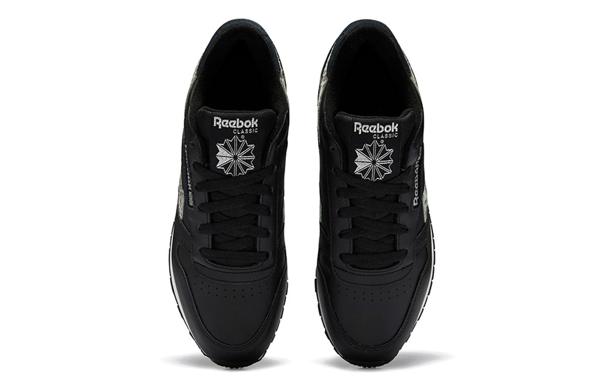 (WMNS) Reebok Classic Leather 'Black White' H67810