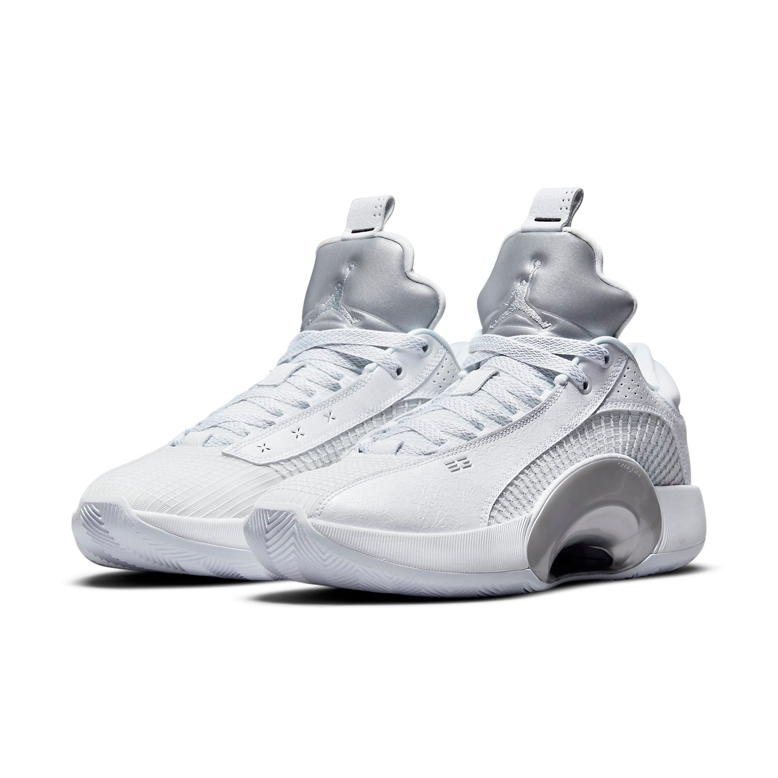 Air Jordan 35 Low PF 'White Metallic Silver' CW2459-100