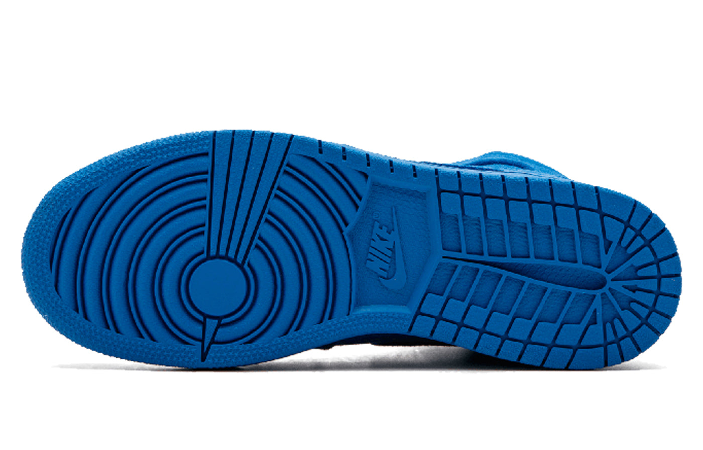 (GS) Air Jordan 1 Retro High 'Blue Suede' 705300-404