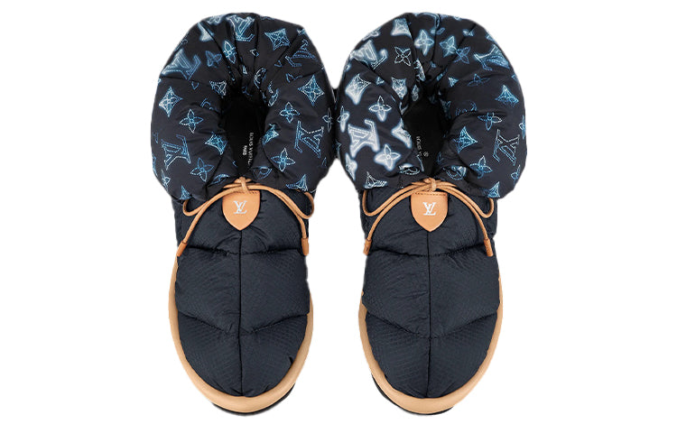 (WMNS) LOUIS VUITTON LV Pillow Comfort Ankle Boots 'Navy' 1A9RF