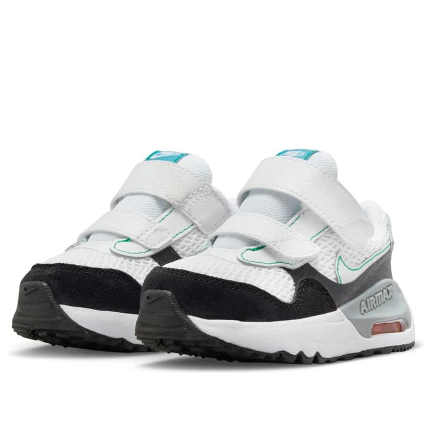 (TD) Nike Air Max SYSTM 'White Black Green' DQ0286-107